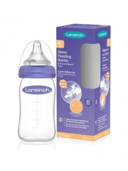 Biberon de vidrio 160ml con...