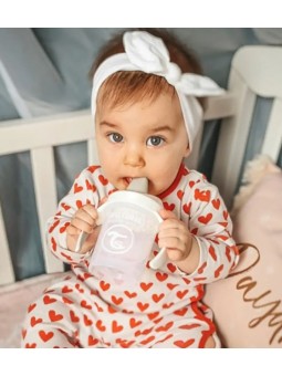 Taza color azul con asas