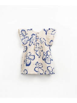 Vestido Tejido estampado...