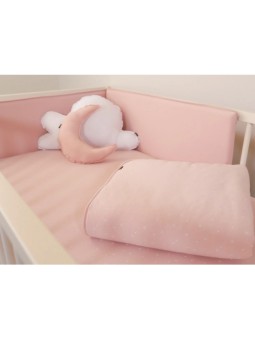 Funda nórdica 60 cielo rosa
